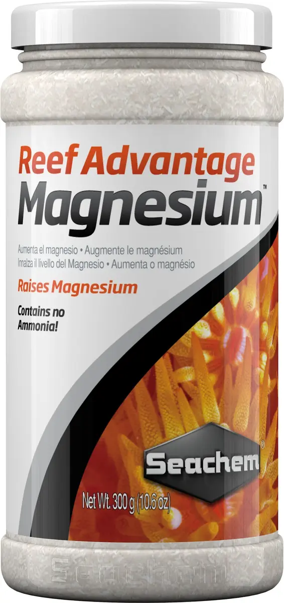 Seachem Reef Advantage Magnesium 300g | Restores Magnesium Levels in Saltwater Aquariums - main product image