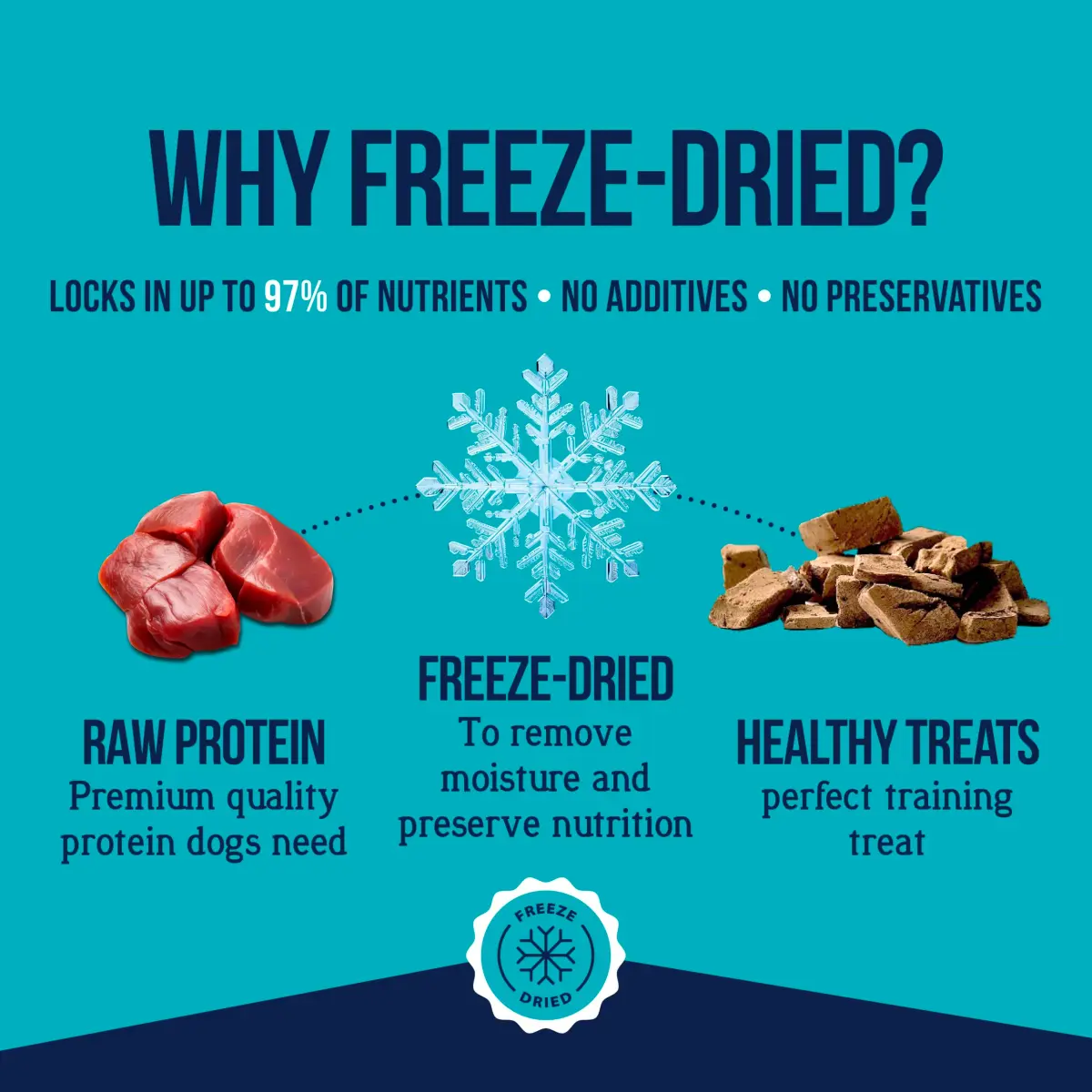 Stewart Freeze Dried Beef Liver Dog Treats 4 oz (113 g) Tub | High Protein Training Reward - view 3