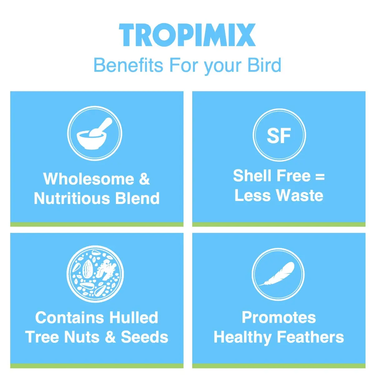 Hari Tropimix Bird Food, Large Parrot Food with Seeds, Fruit, 9.07kg (20 lb) | Supports Feather Growth & Vivid Colors - view 5