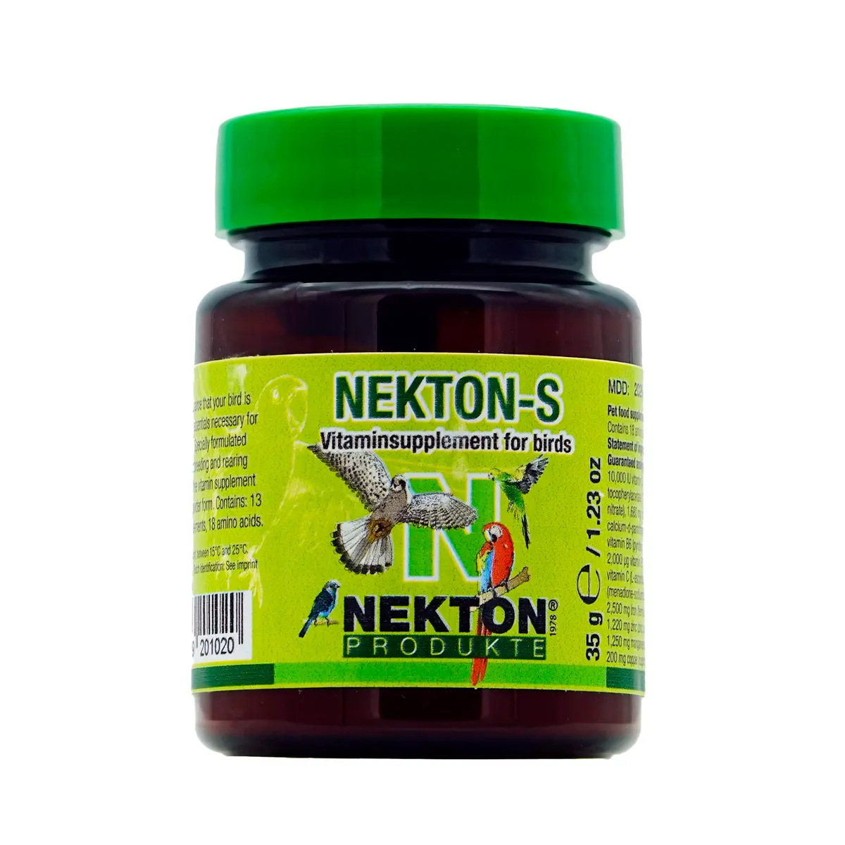 Nekton Multi-Vitamin for Birds 35gm | Supports General Health & Plumage - main product image