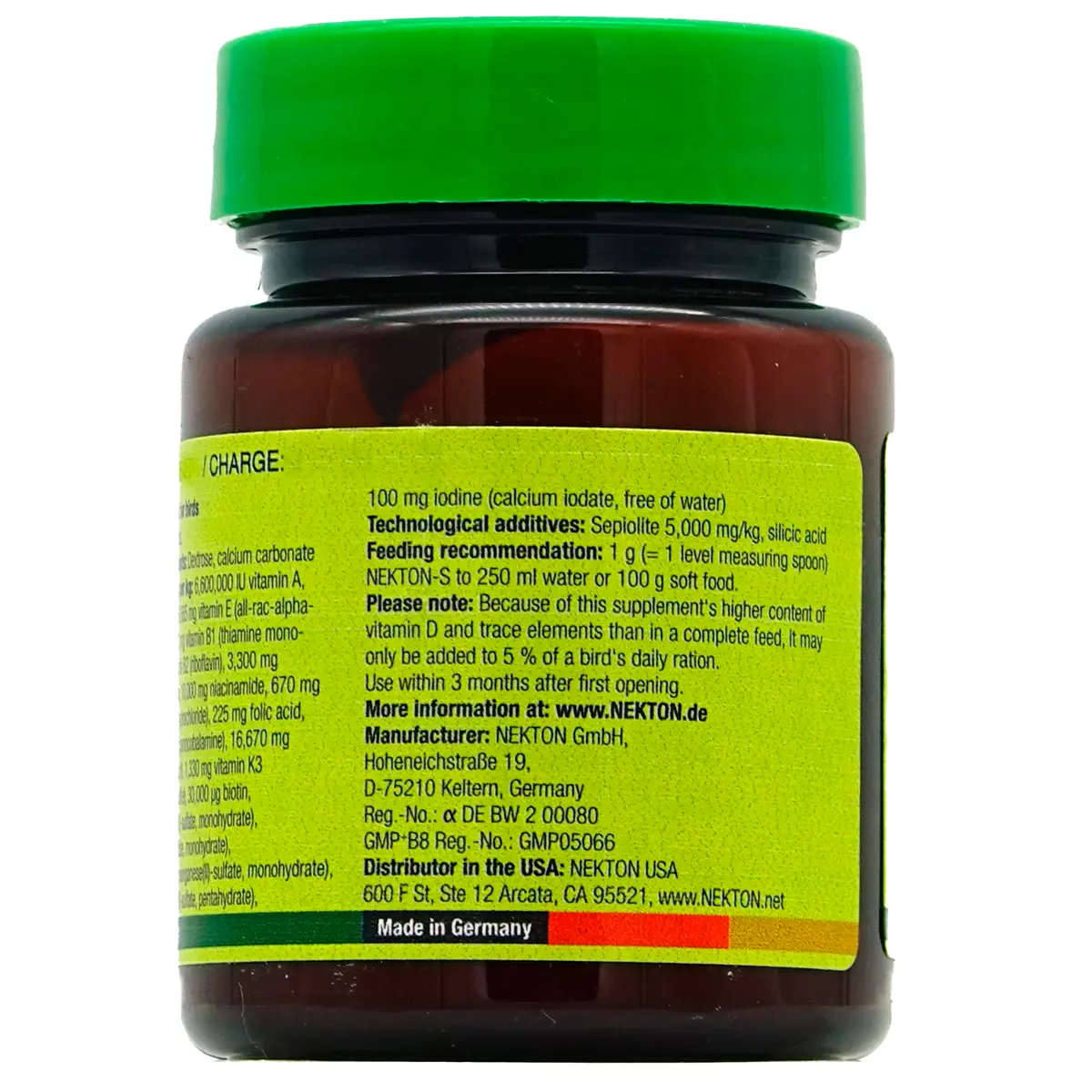 Nekton Multi-Vitamin for Birds 35gm | Supports General Health & Plumage - view 3