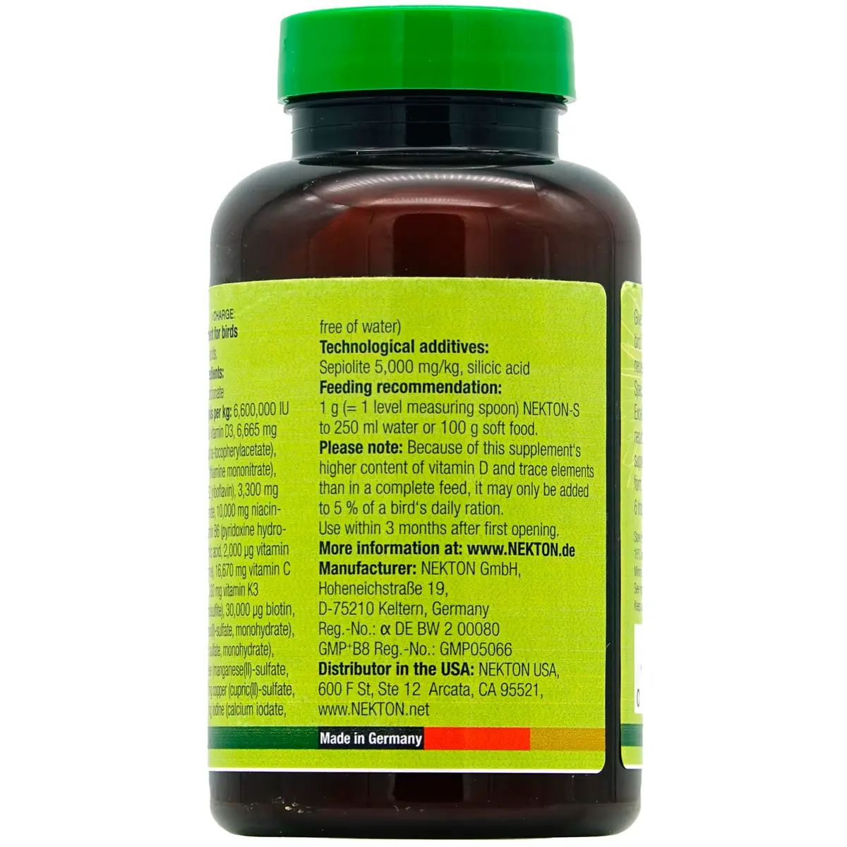 Nekton-S Multi-Vitamin for Birds 150gm | Supports Balanced Nutrition & Growth - view 3