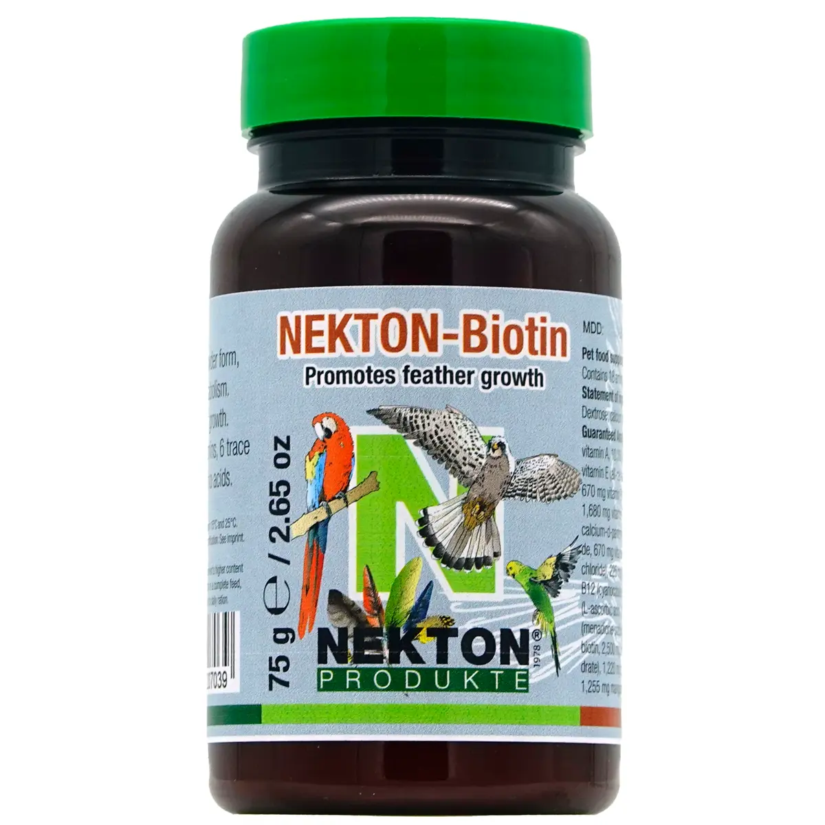 Nekton-Bio for Bird Feathering,white,75gm - main product image