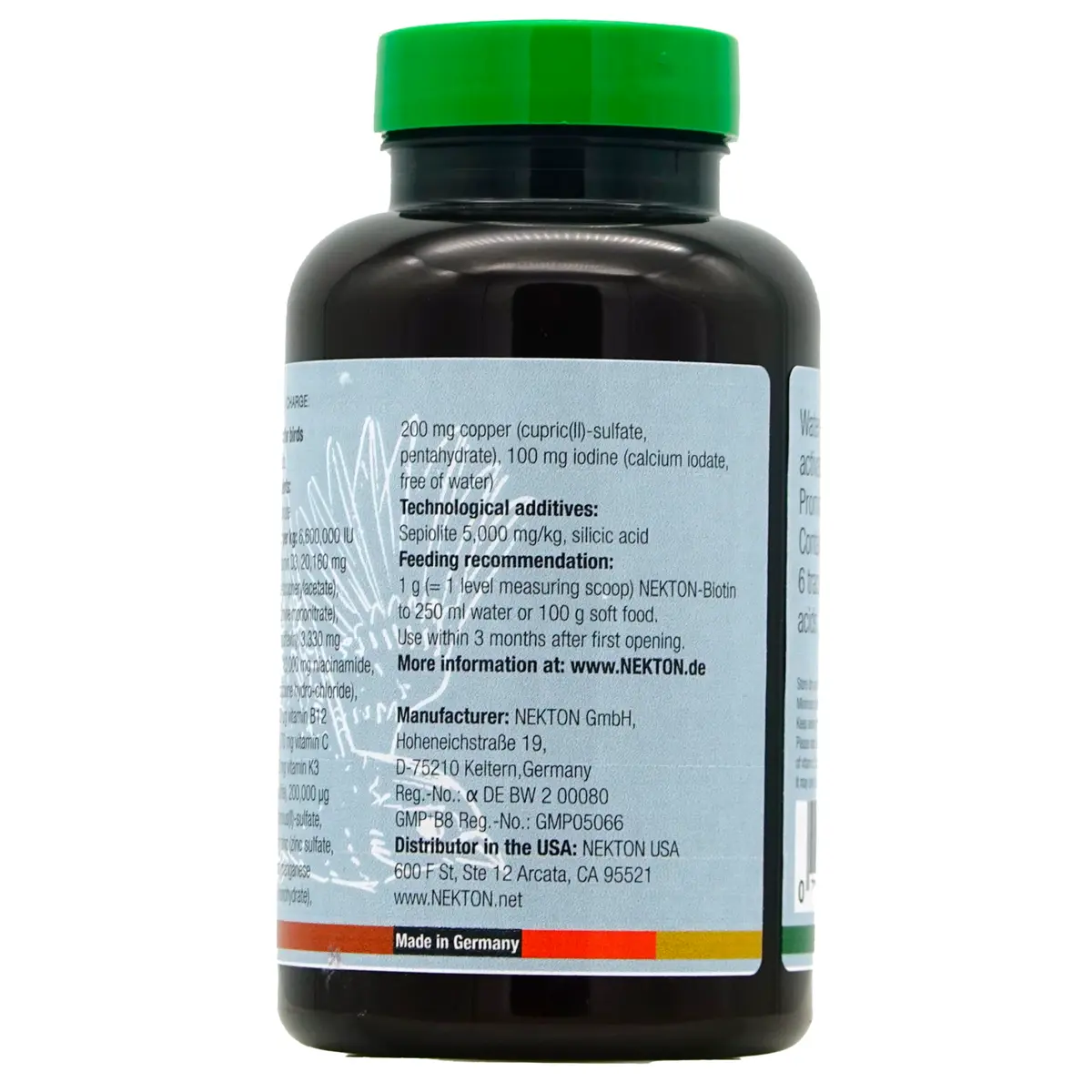 Nekton Bio Bird Feathering Supplement 150g (5.29 oz) | Promotes Strong, Healthy Plumage - view 3