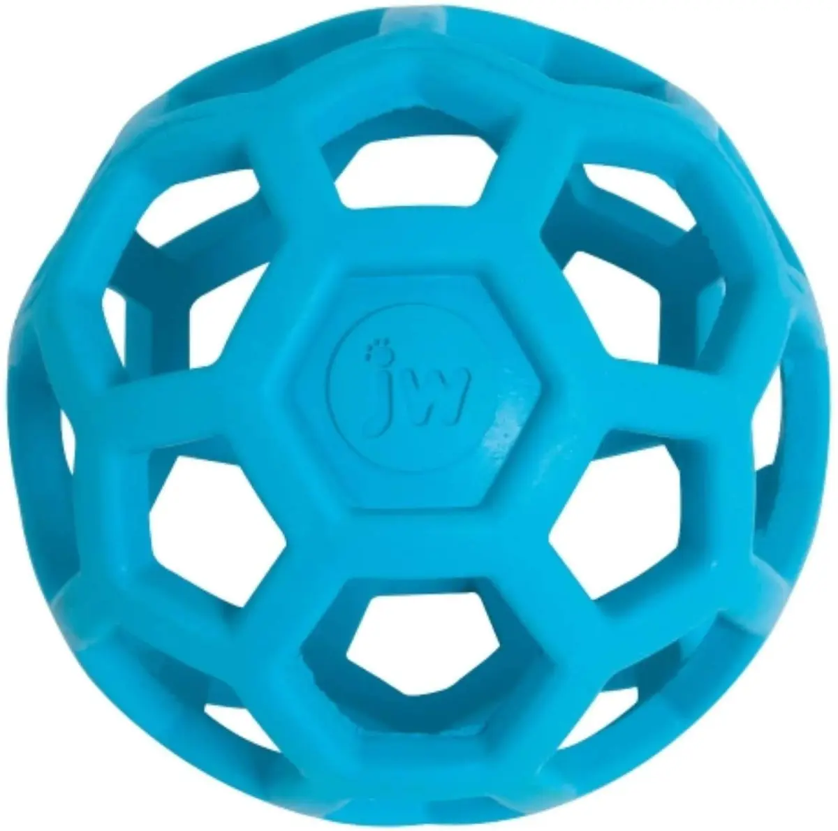 JW Pet HOL-ee Roller Dog Toy 3in Natural Rubber for Small Dogs | Puzzle & Treat Dispenser - main product image
