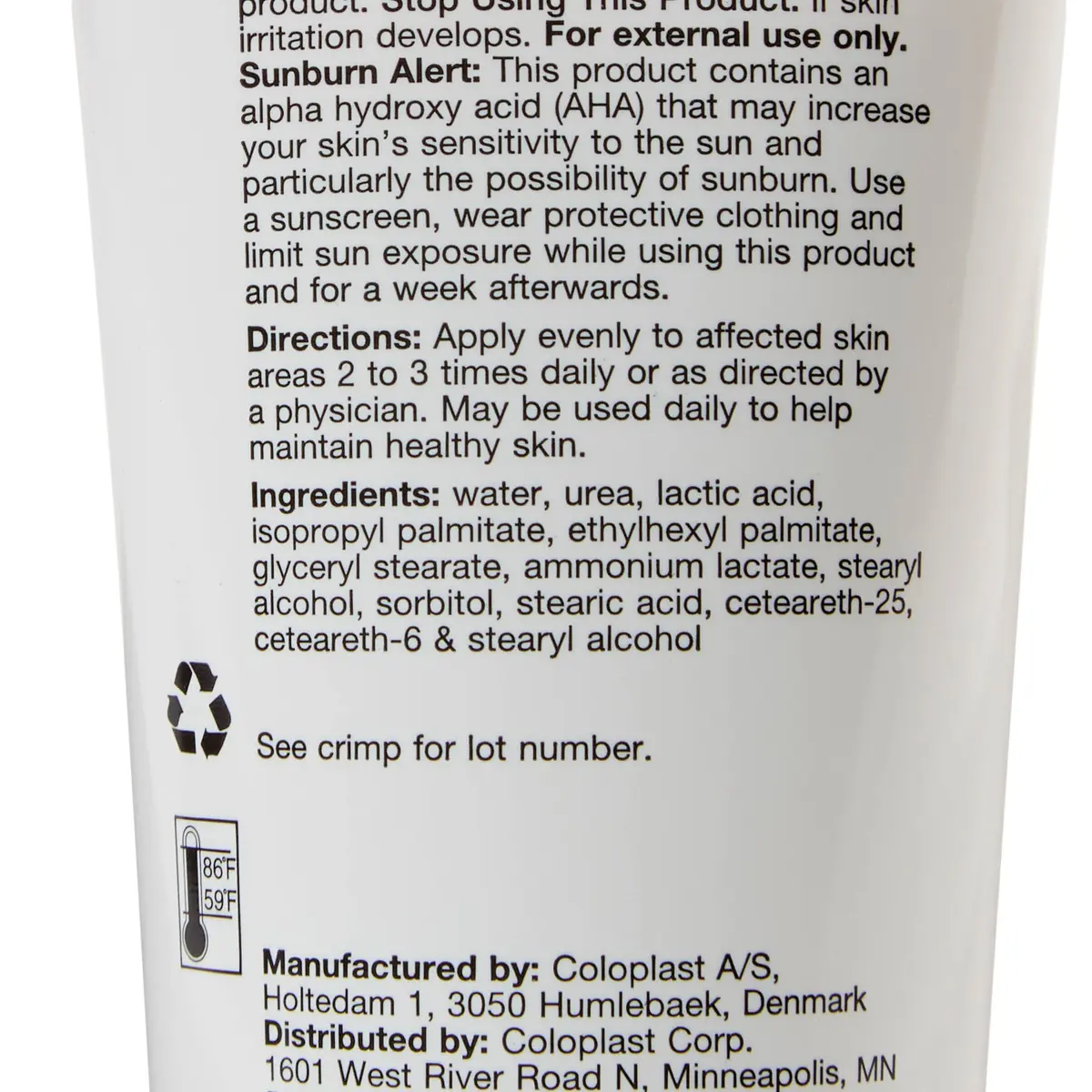 Coloplast Atrac-Tain Moisturizing Cream 5 oz | Urea & AHA Relief for Dry Skin - view 4