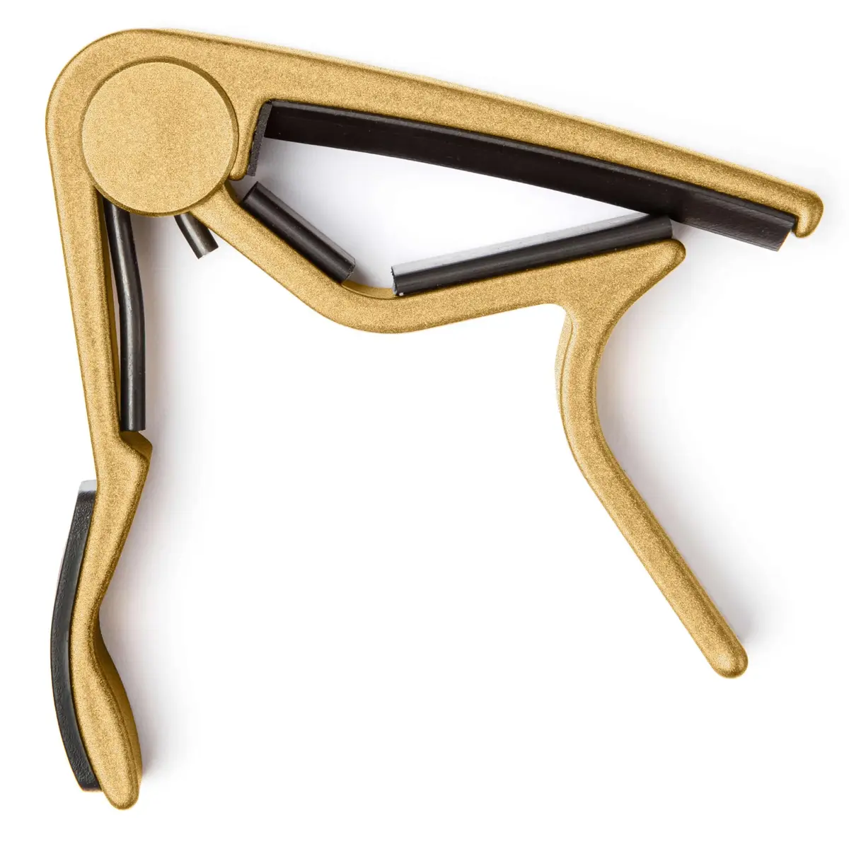 Jim Dunlop Trigger® Capo Acoustic Curved - Gold | Quick-Action, Lightweight Aluminum - main product image