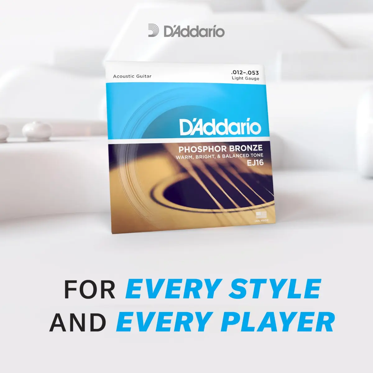 D'Addario PB027 Phosphor Bronze Wound Acoustic Guitar Single String, .027 - view 2