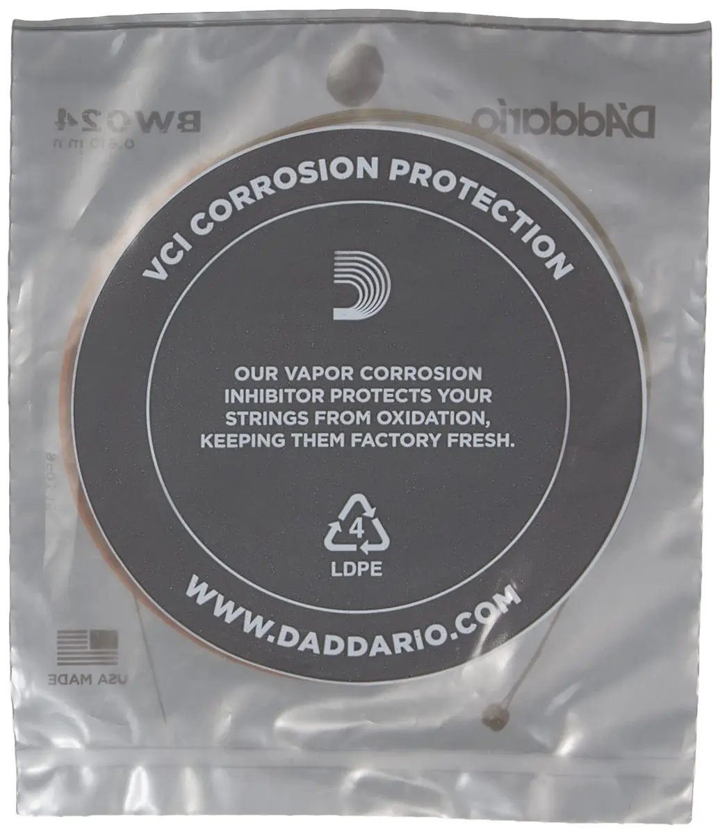 D'Addario BW024 Bronze Wound Acoustic Guitar Single String, .024 Gauge - view 4