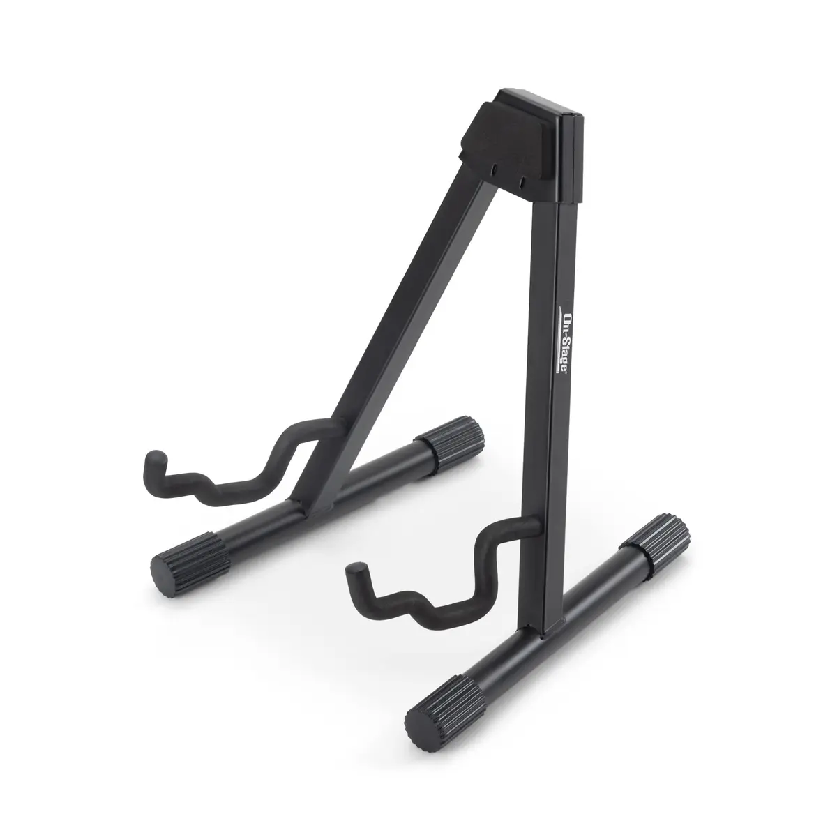 On-Stage GS7462B Professional A-Frame Guitar Stand | Holds Electric, Acoustic, Bass Guitars, Amps, Mixers - main product image