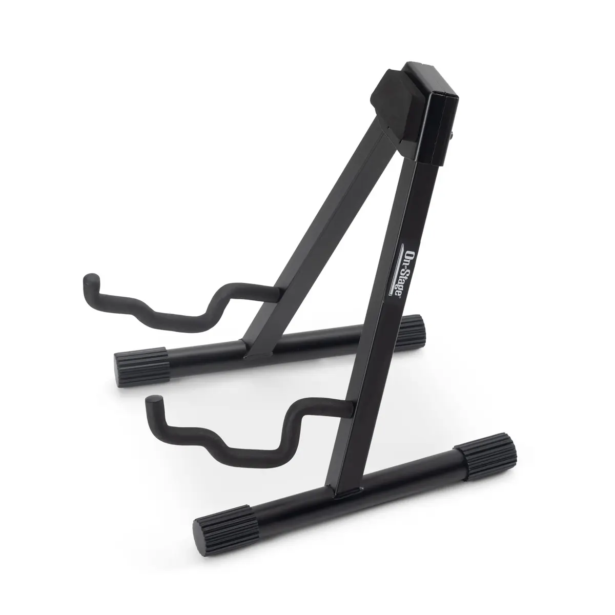 On-Stage GS7462B Professional A-Frame Guitar Stand | Holds Electric, Acoustic, Bass Guitars, Amps, Mixers - view 2