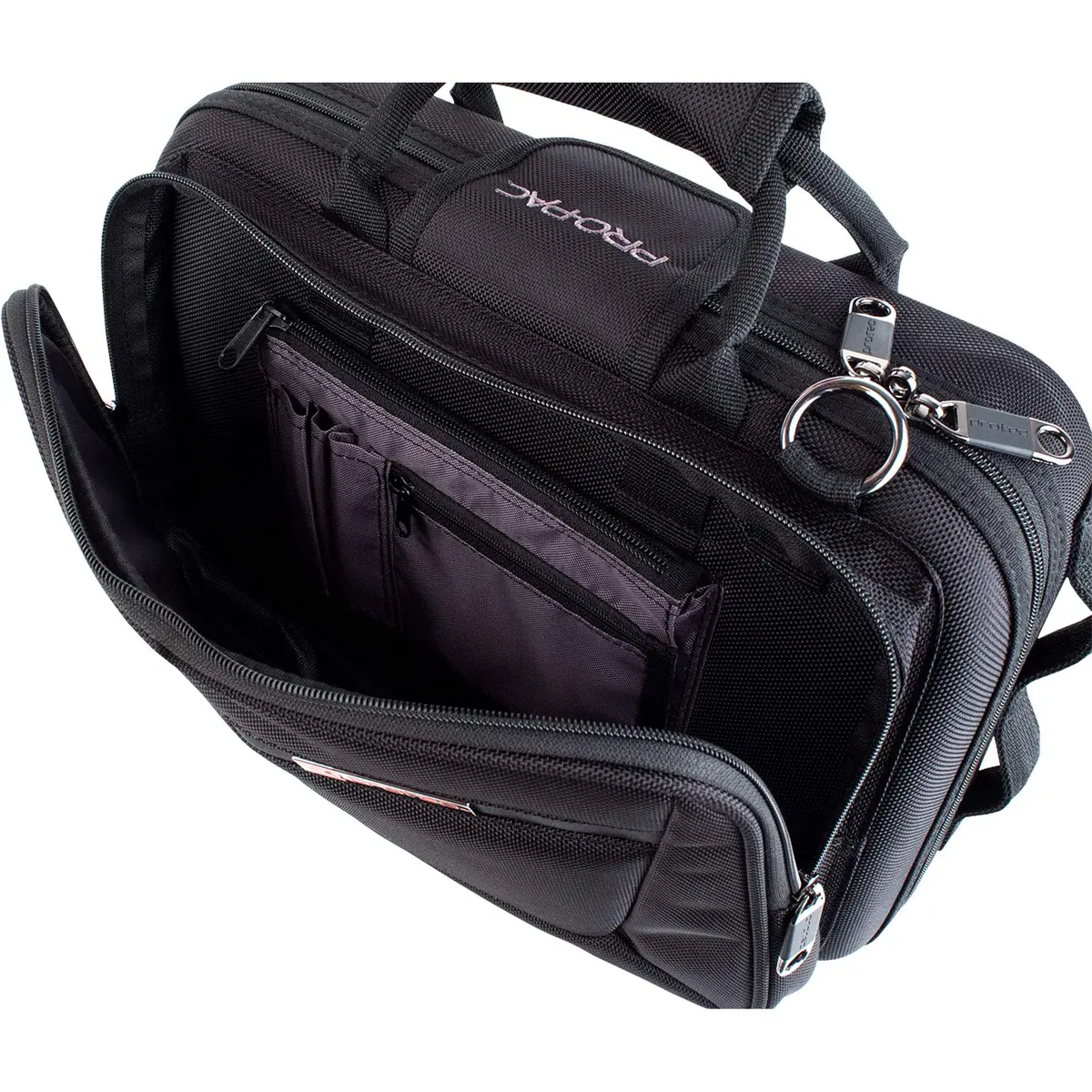 ProTec Protec Oboe Pro Pac | Weather-Resistant Wind & Woodwind Instrument Bag (Black, Model PB315) - view 4