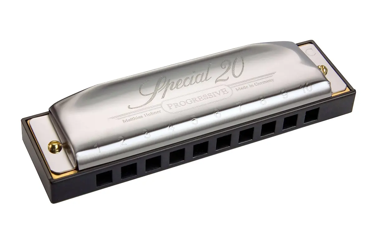 Hohner Special 20 Harmonica, Key of F | Pro Quality 20 Reeds Richter Tuning - main product image