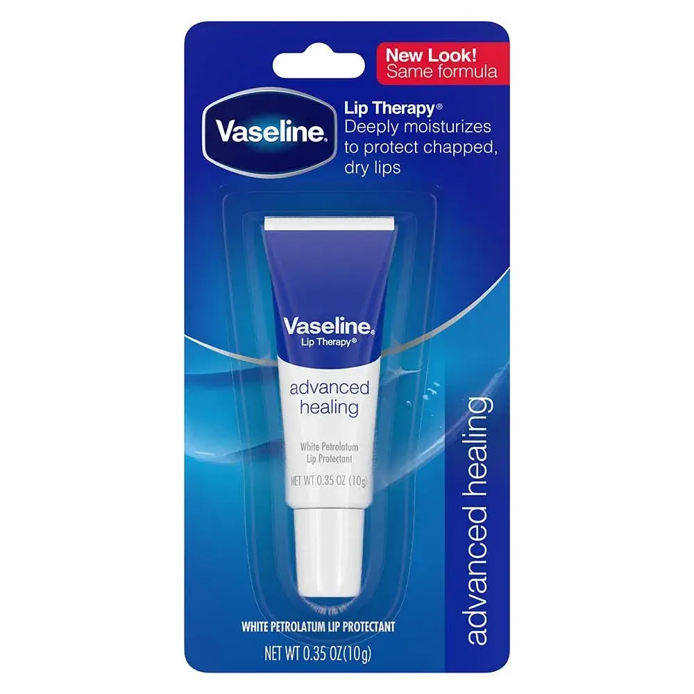 Vaseline Lip Therapy Advanced Healing Lip Balm Tube 9.9g (0.35 oz) | Soothes Dry, Cracked Lips - view 5