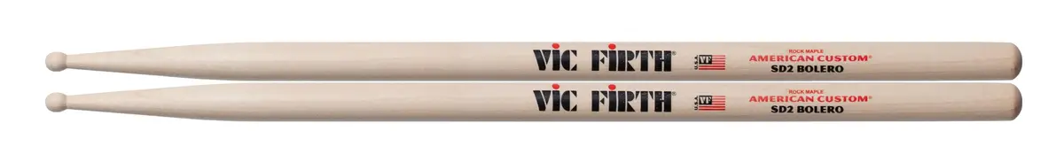 Vic Firth American Custom SD2 Bolero Maple Drumstick 15.75" | Light orchestral & pit stick - main product image