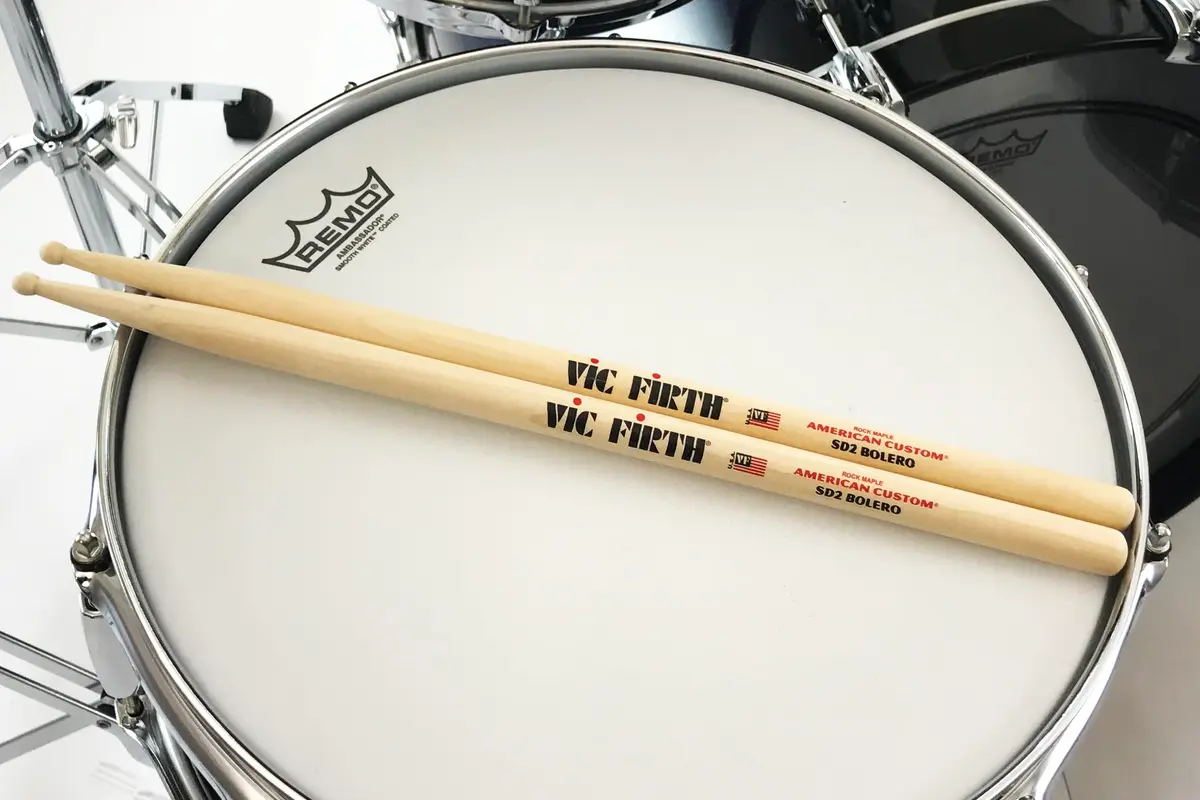 Vic Firth American Custom SD2 Bolero Maple Drumstick 15.75" | Light orchestral & pit stick - view 2