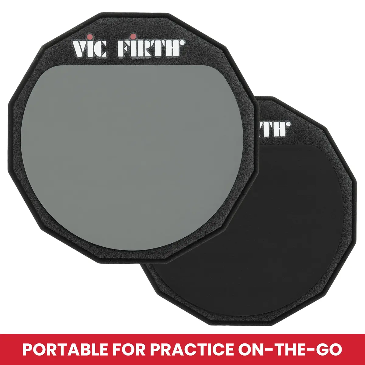 Vic Firth PAD6D 6" Double-Sided Practice Pad | Realistic Drumhead Feel & Quick Rebound - view 5