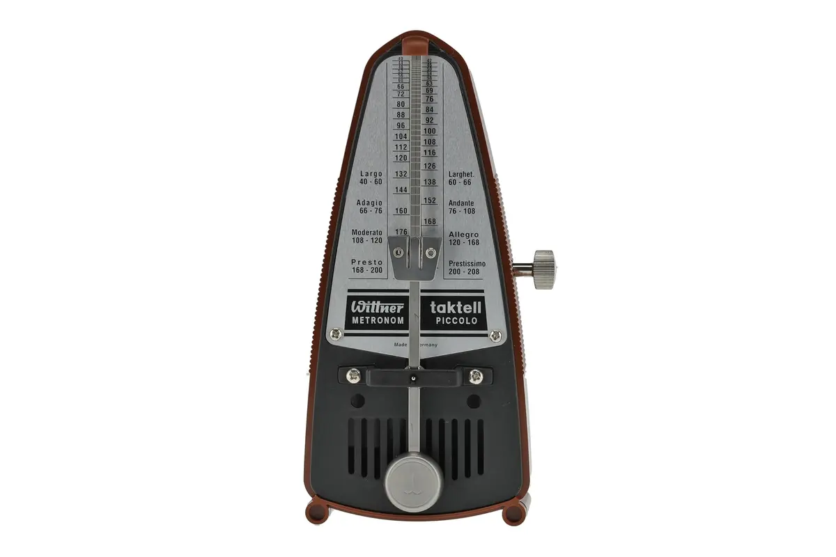 Wittner Taktell Piccolo Metronome Mahogany-Brown | Precision Tempo Control for Musicians - view 2