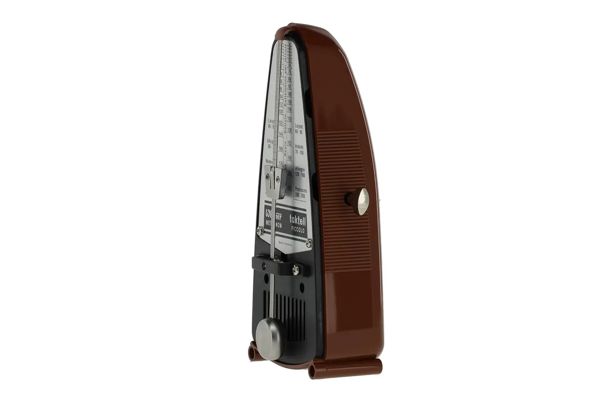 Wittner Taktell Piccolo Metronome Mahogany-Brown | Precision Tempo Control for Musicians - view 3