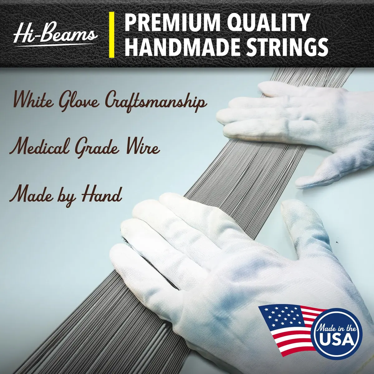 DR Strings HI-BEAM™ Stainless Steel Bass Strings 40-95 | Bright, Versatile Tone for Bass Guitar - view 5