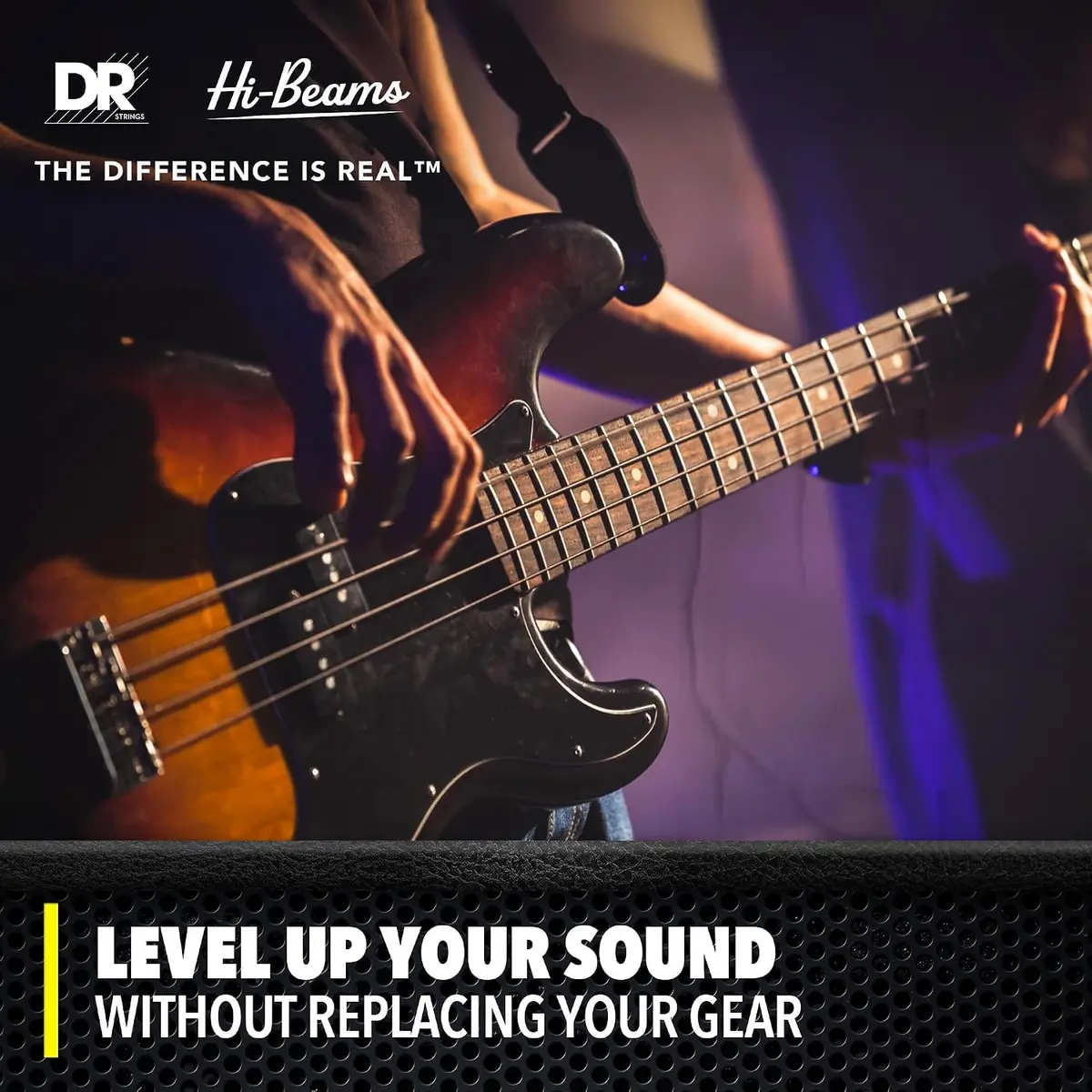 DR Strings HI-BEAM™ Stainless Steel Bass Strings 50-110 | Bright, Durable, USA Made - view 3