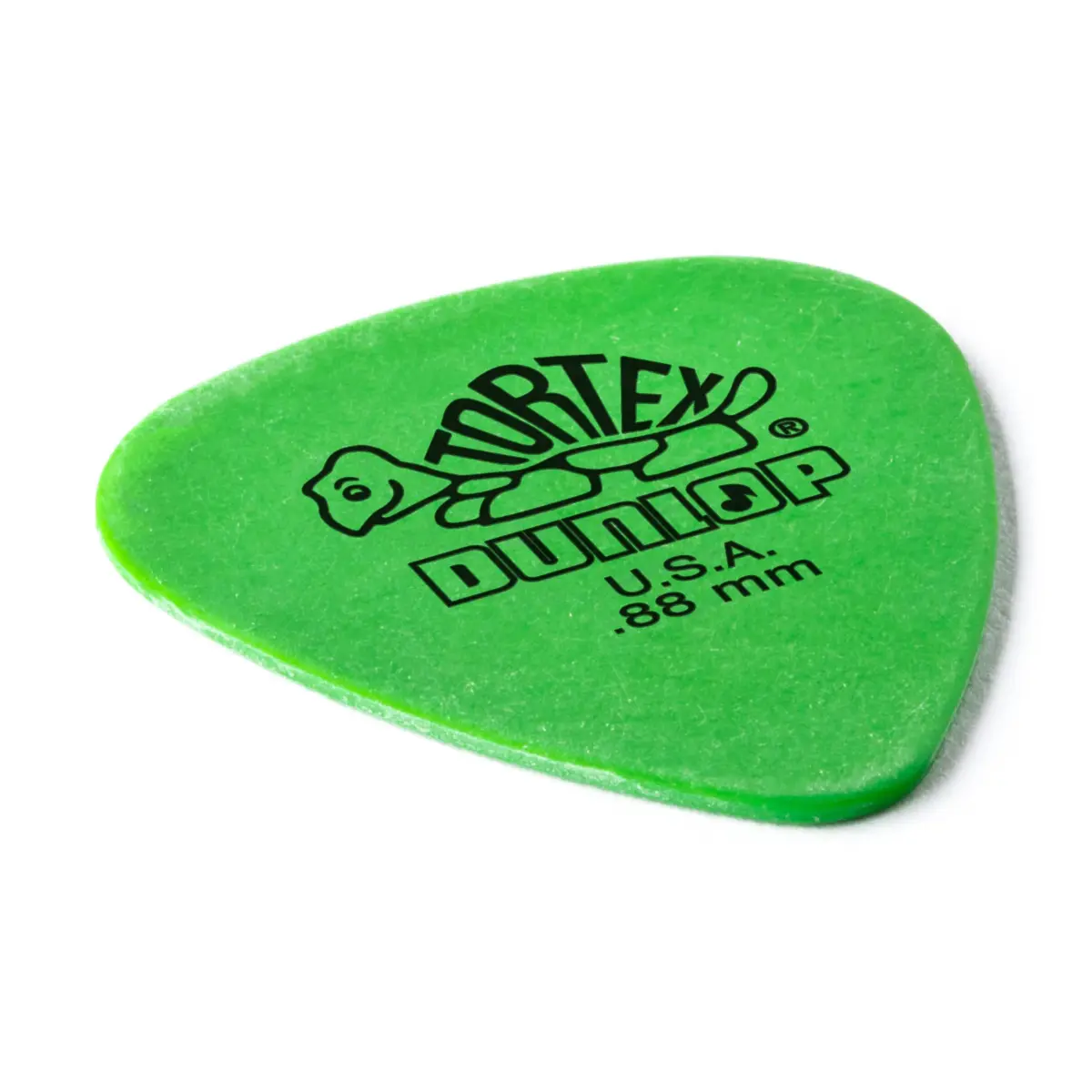 Jim Dunlop Tortex Standard .88mm Green Guitar Pick 12 Pack | Bright Snappy Attack for Versatile Tones - view 9