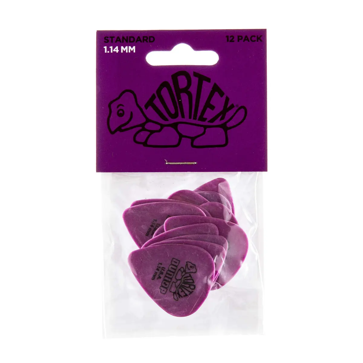 Jim Dunlop Tortex Standard Pick 1.14mm | Bright, Durable, Made in USA - view 9