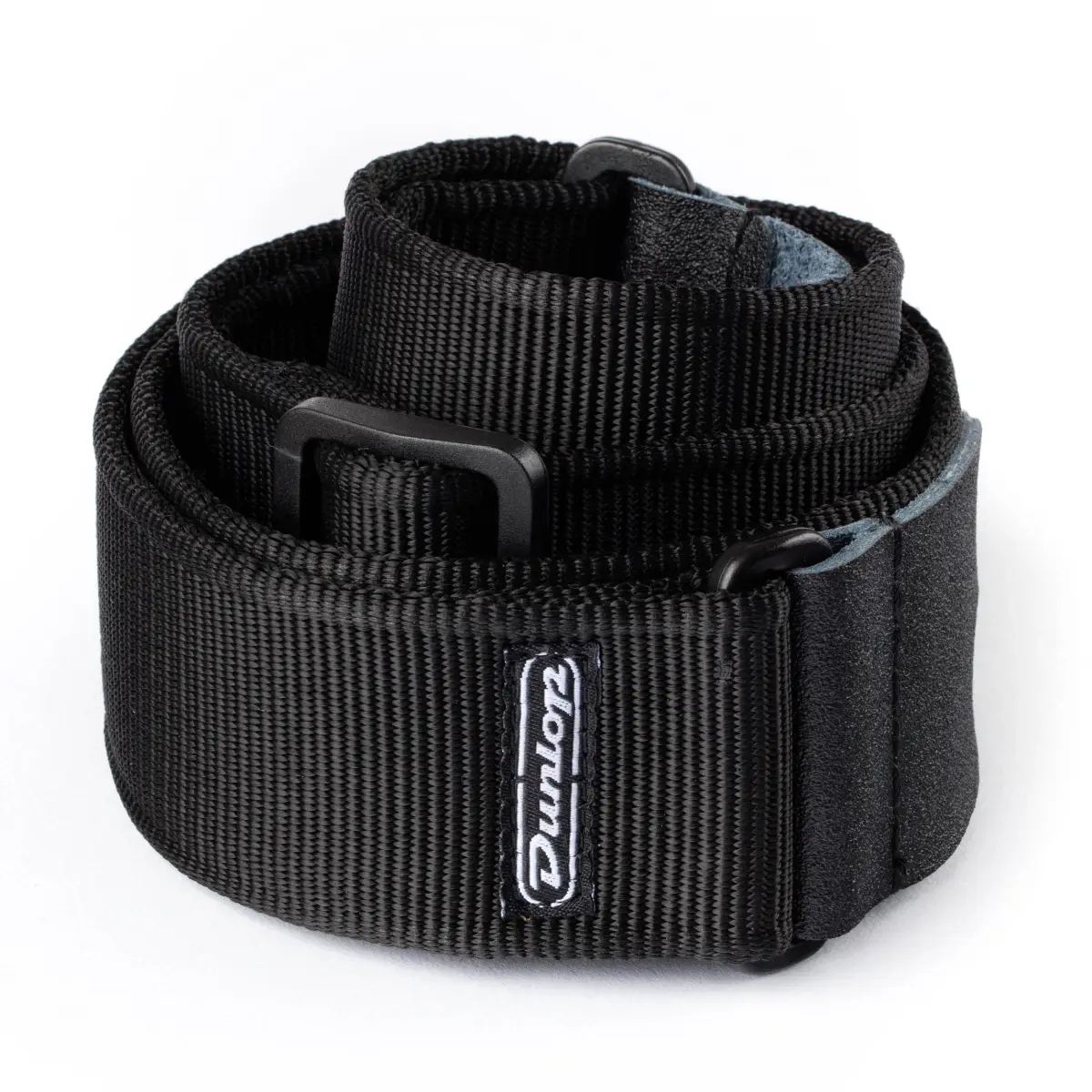 Jim Dunlop Classic Black Strap 2" Wide (38" Length) | Patented Comfort Edge Webbing - main product image