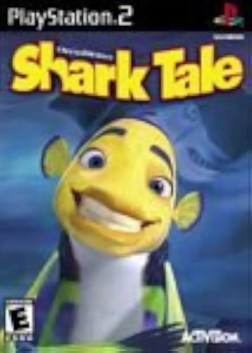 ACTIVISION Shark Tale PlayStation 2 | Action / Adventure Game with Movie Clips & Original Cast Voice - main product image
