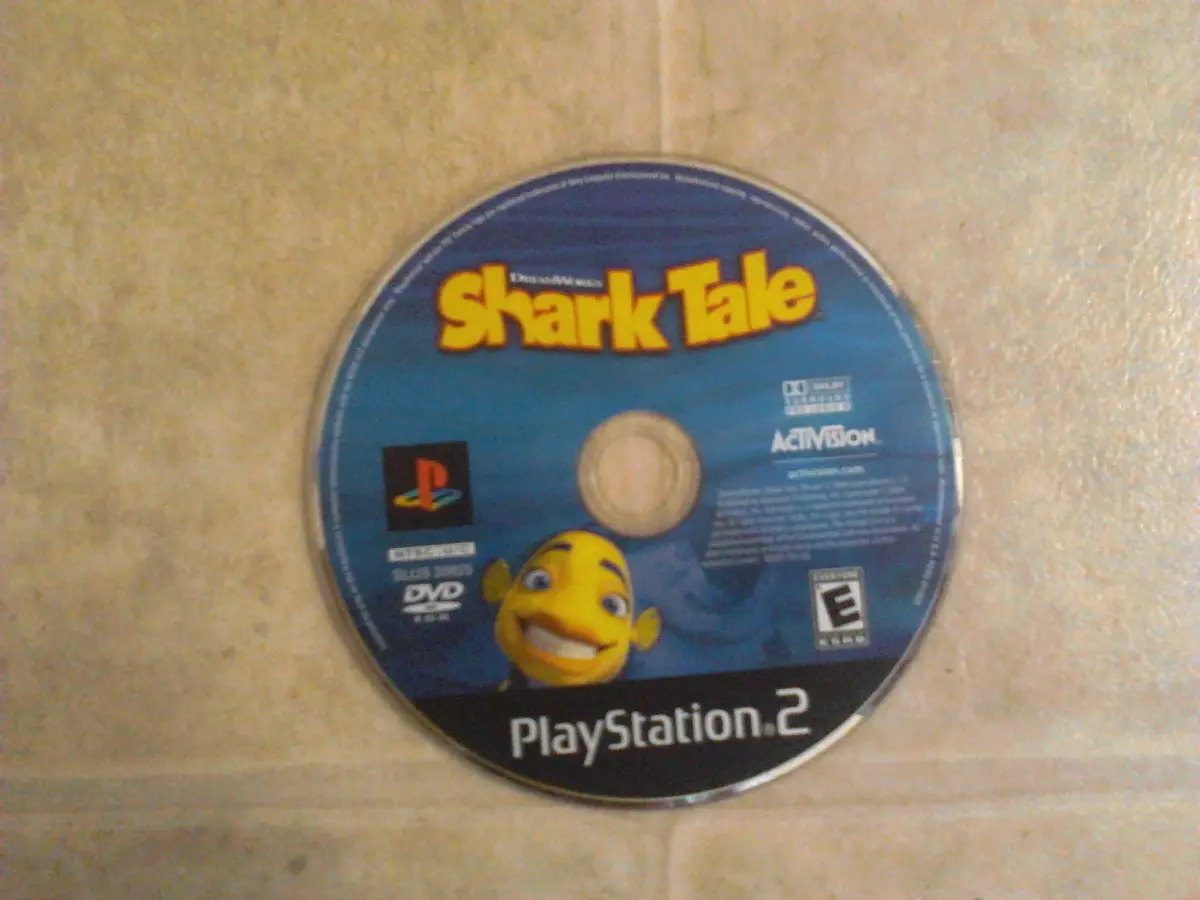 ACTIVISION Shark Tale PlayStation 2 | Action / Adventure Game with Movie Clips & Original Cast Voice - view 2