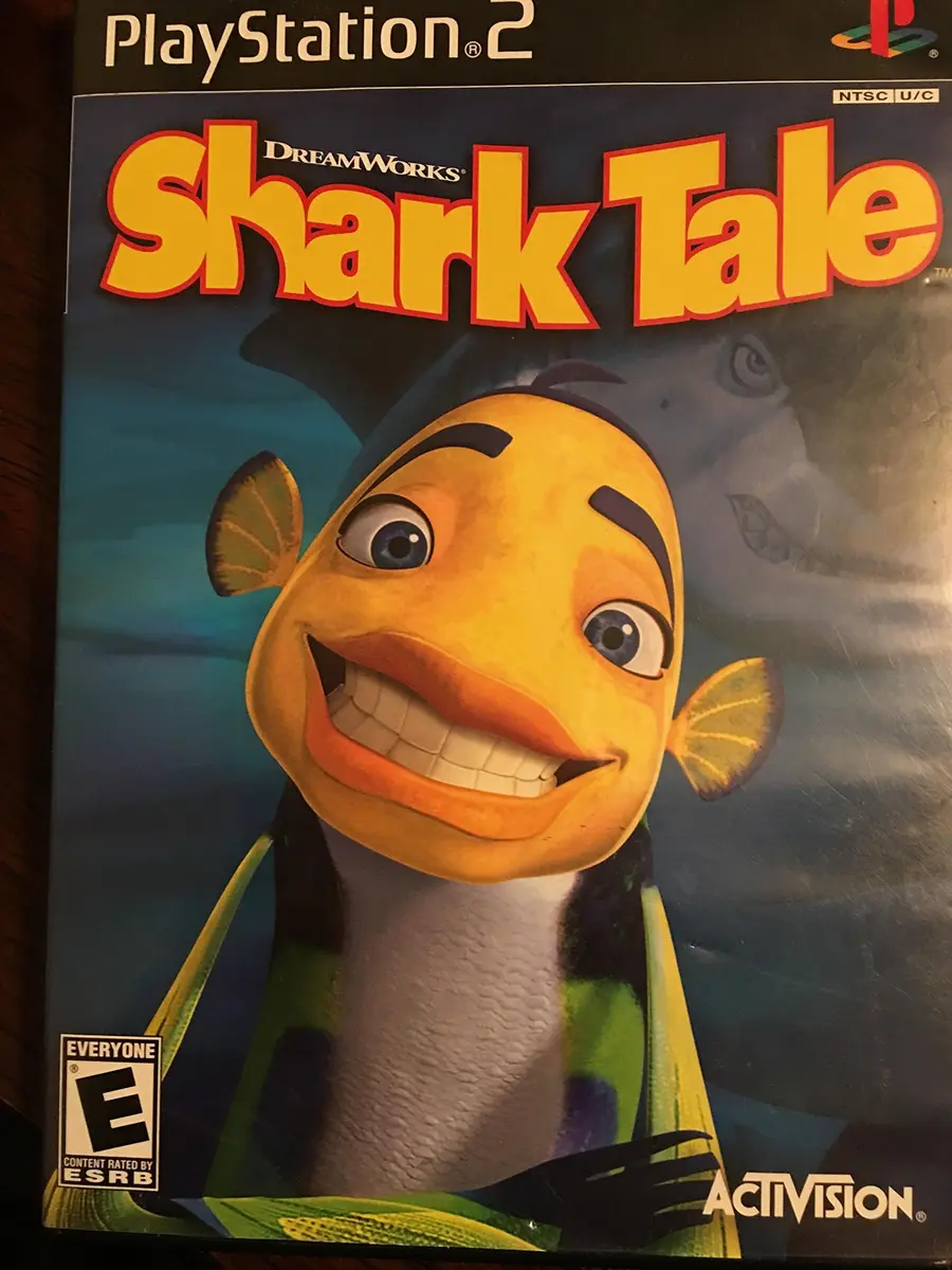 ACTIVISION Shark Tale PlayStation 2 | Action / Adventure Game with Movie Clips & Original Cast Voice - view 4