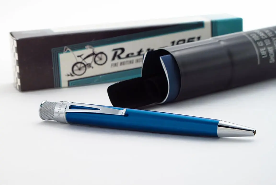Retro 1951 Tornado™ Classic Lacquer Rollerball Pen - Peacock | Vintage Style, Refillable, 5-Inch - view 7