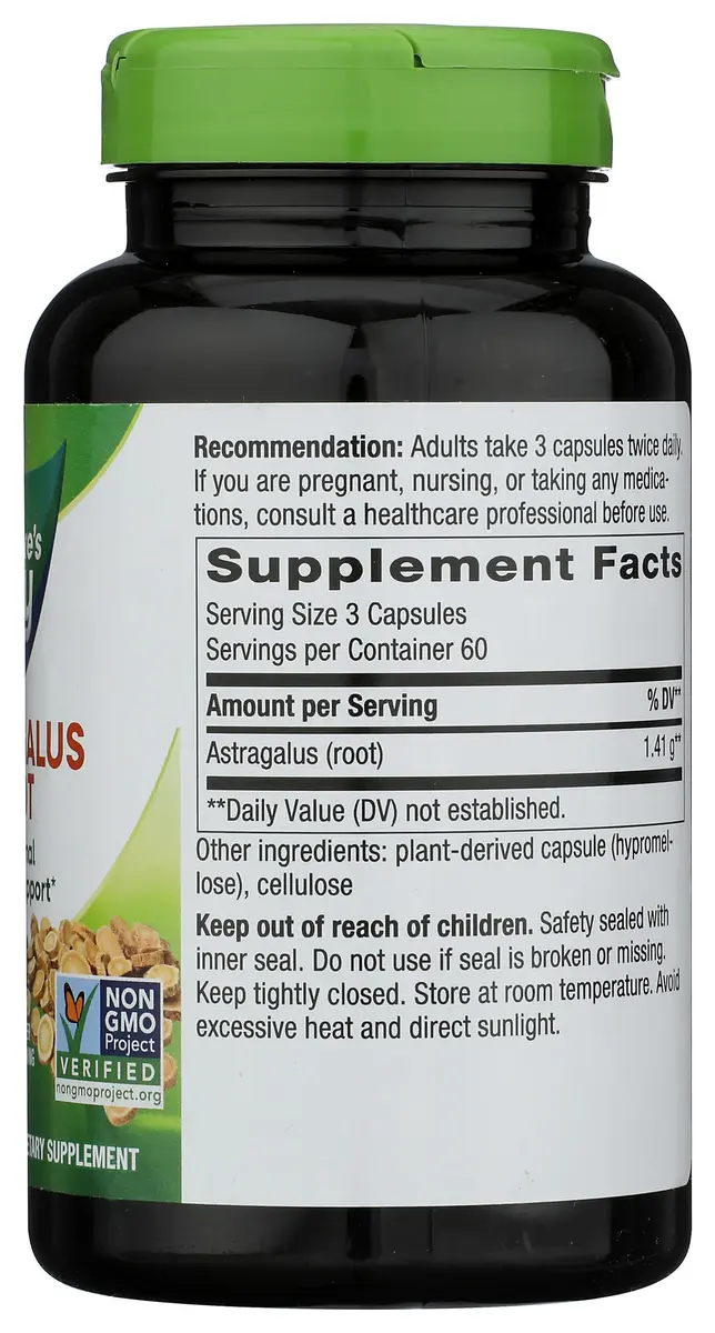 Nature's Way Astragalus Root 180 Capsules | Traditional Immune Support* Vegan, Non-GMO - view 5