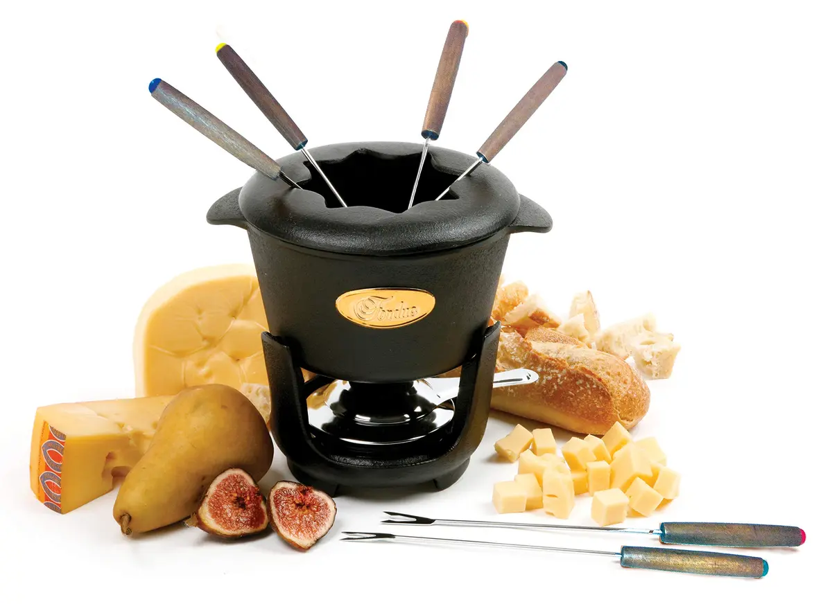 Norpro Cast Iron Fondue 1 EA | Durable 6-Cup Pot for Home & Kitchen Use - view 6