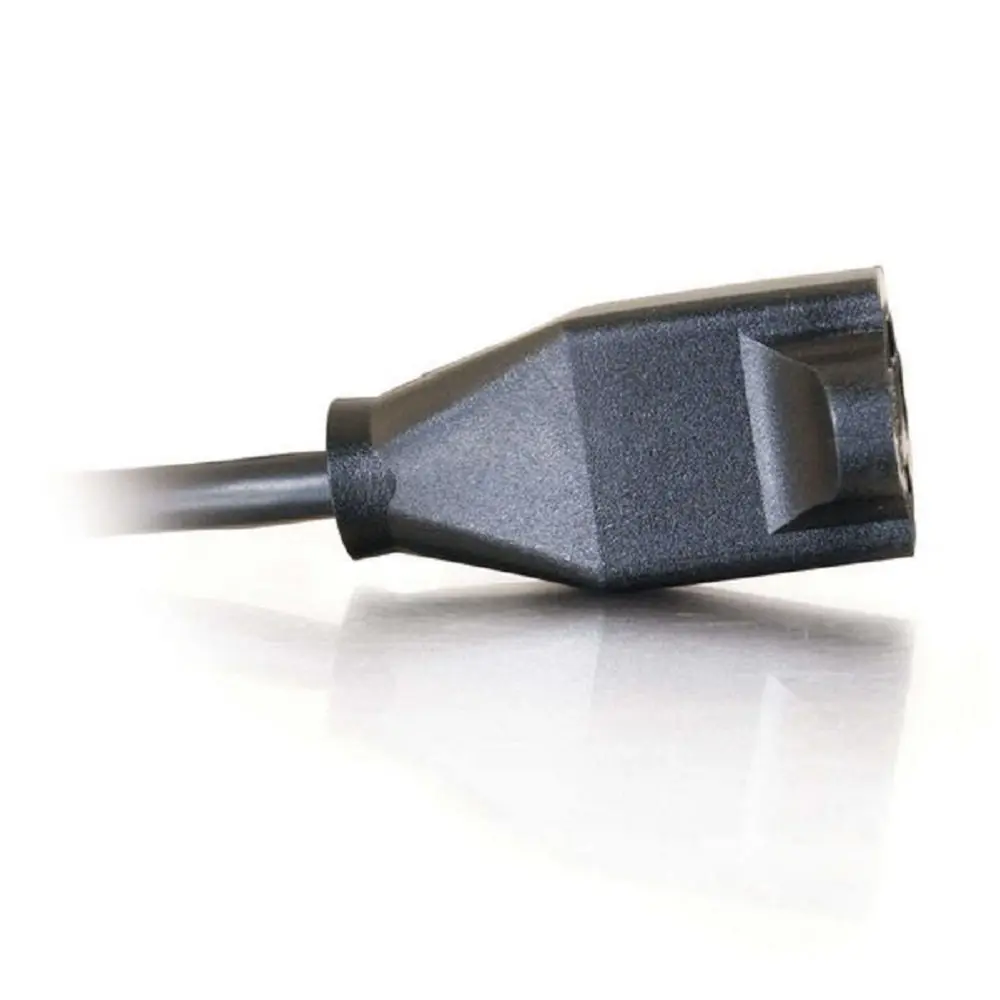 C2G 3FT Power Extension Cord 18 AWG | Universal 3-Pin Male-Female for TV, Computer & More - view 4