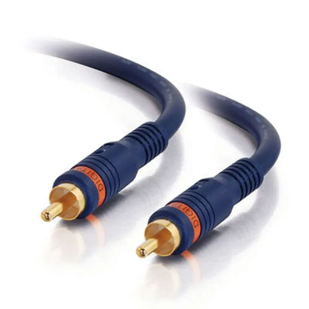 C2G Velocity S/PDIF Digital Audio Coax Cable 1.83m (6 Foot) | Connects Home Theater Components - main product image