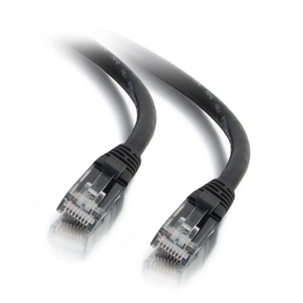 C2G Cat6 Ethernet Cable, Snagless UTP Patch Cable, Black 3.05m (10 Foot) | High Speed Networking - main product image