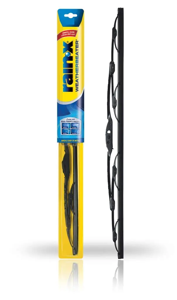 Rain-X RX30124 Wiper Blade 24 inches | Durable Galvanized Steel Frame & Natural Rubber - main product image