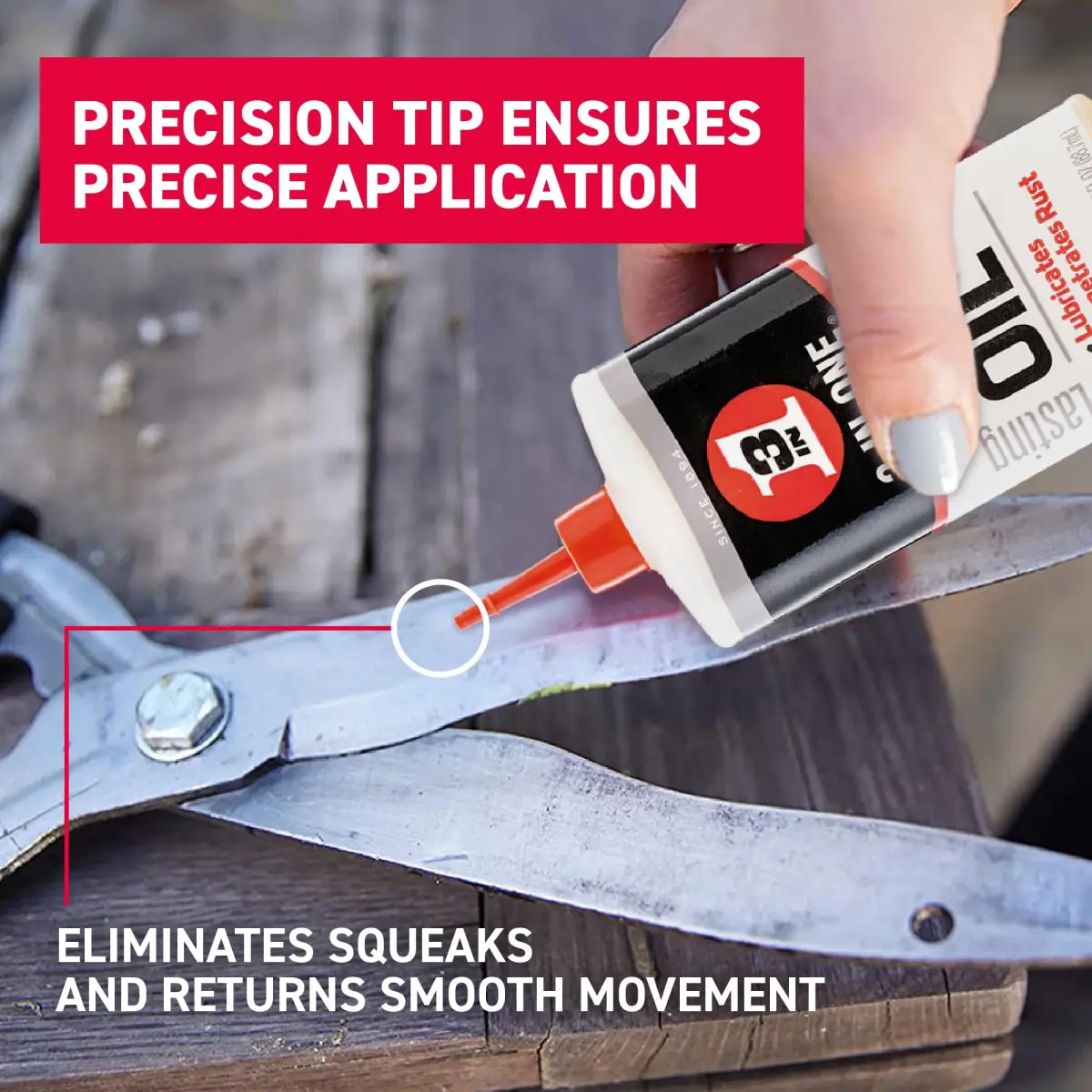 3-IN-ONE Multi-Purpose Oil 89ml (3 Fl Oz) | Lubricates, Cleans, Protects Against Rust & Corrosion - view 3