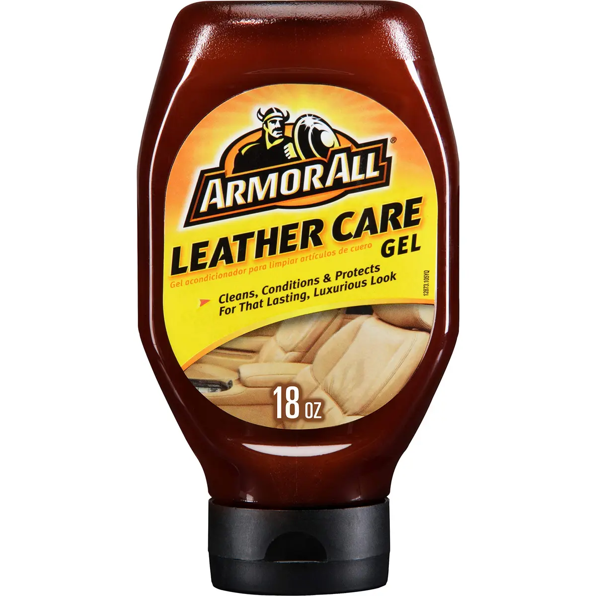 Armor All Leather Care Gel Conditioner & Protectant 532ml (18 Fl Oz) | Cleans, Conditions, Protects Automotive Leather - main product image