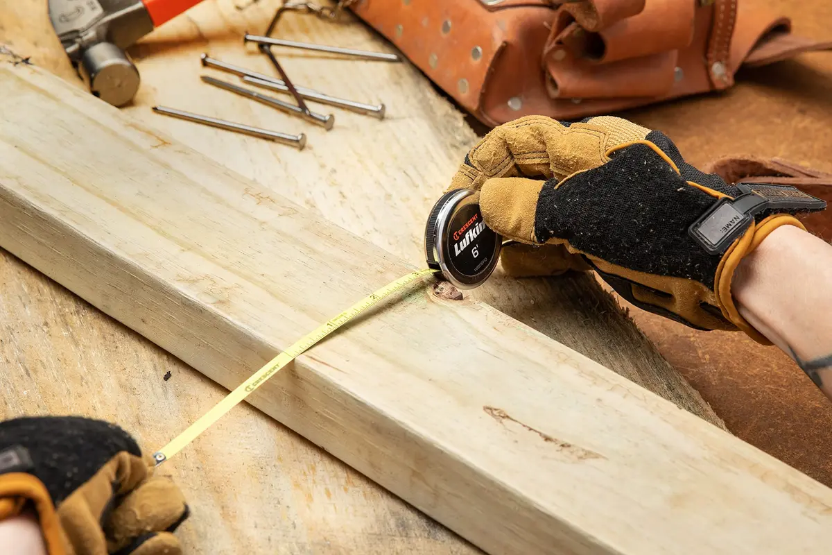Lufkin W606PD Executive Diameter Pocket Tape Measure 1.8 m (6 ft) | Measures Circular Objects Accurately - view 5