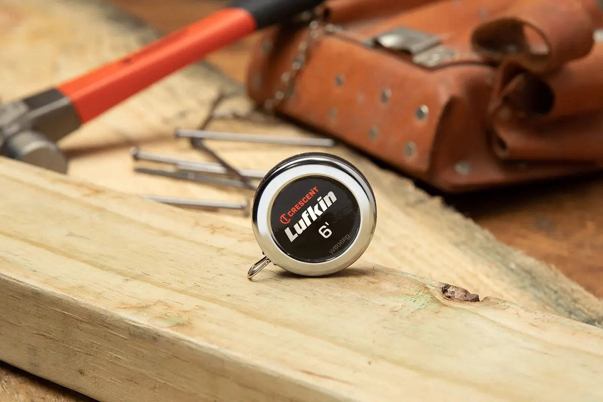 Lufkin W606PD Executive Diameter Pocket Tape Measure 1.8 m (6 ft) | Measures Circular Objects Accurately - view 4
