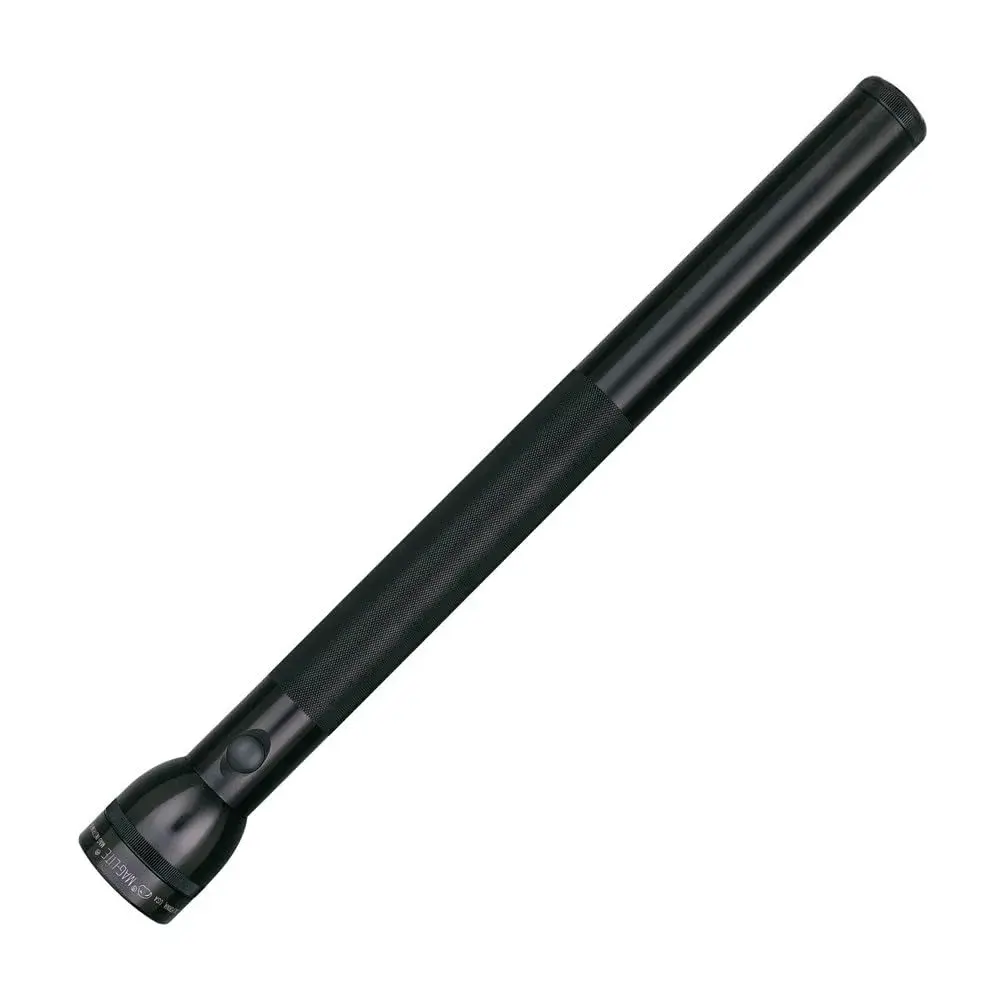 Maglite Heavy-Duty Incandescent 6-Cell D Flashlight | 178 Lumens, 11 Hours Runtime, Black - main product image