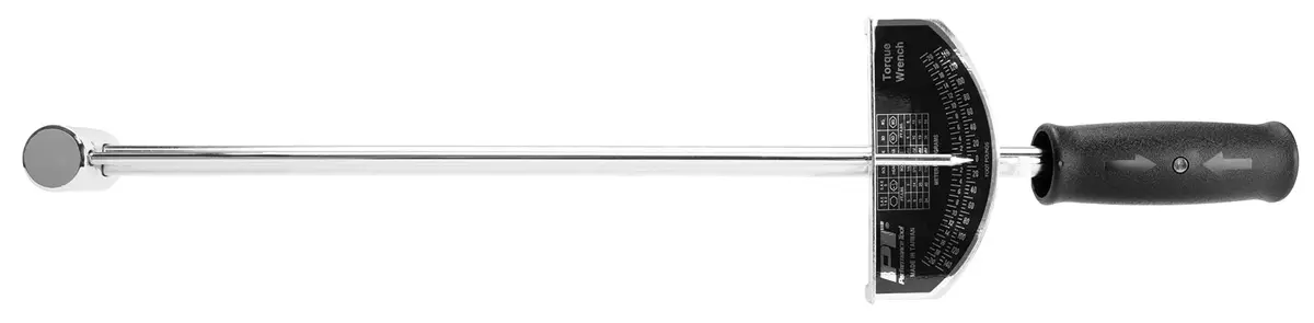 Performance Tool W3001C 1/2 in. Drive Beam Torque Wrench 0-150 ft-lbs. | Alloy Steel, Black/Silver, 21.4 in. - view 7