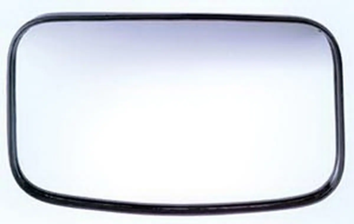 CIPA 49504 4" x 8" Clamp-On Convex Mirror | Wide-Angle Auto Part for Larger Mirrors - view 2