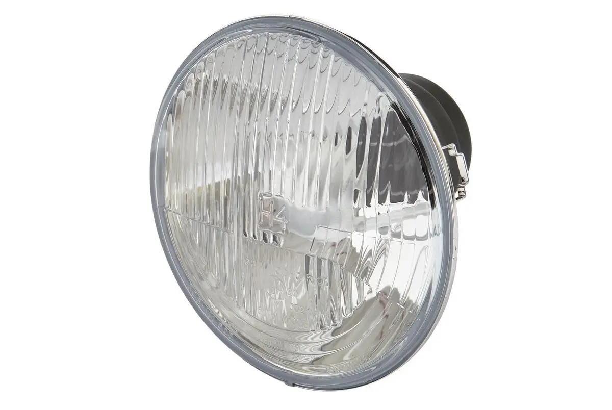 Hella 002395991 7" H4 Headlamp | Single High/Low Beam, 12V, Metal - main product image
