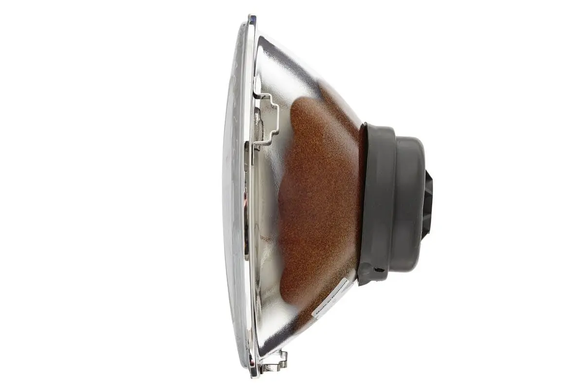 Hella 002395991 7" H4 Headlamp | Single High/Low Beam, 12V, Metal - view 2