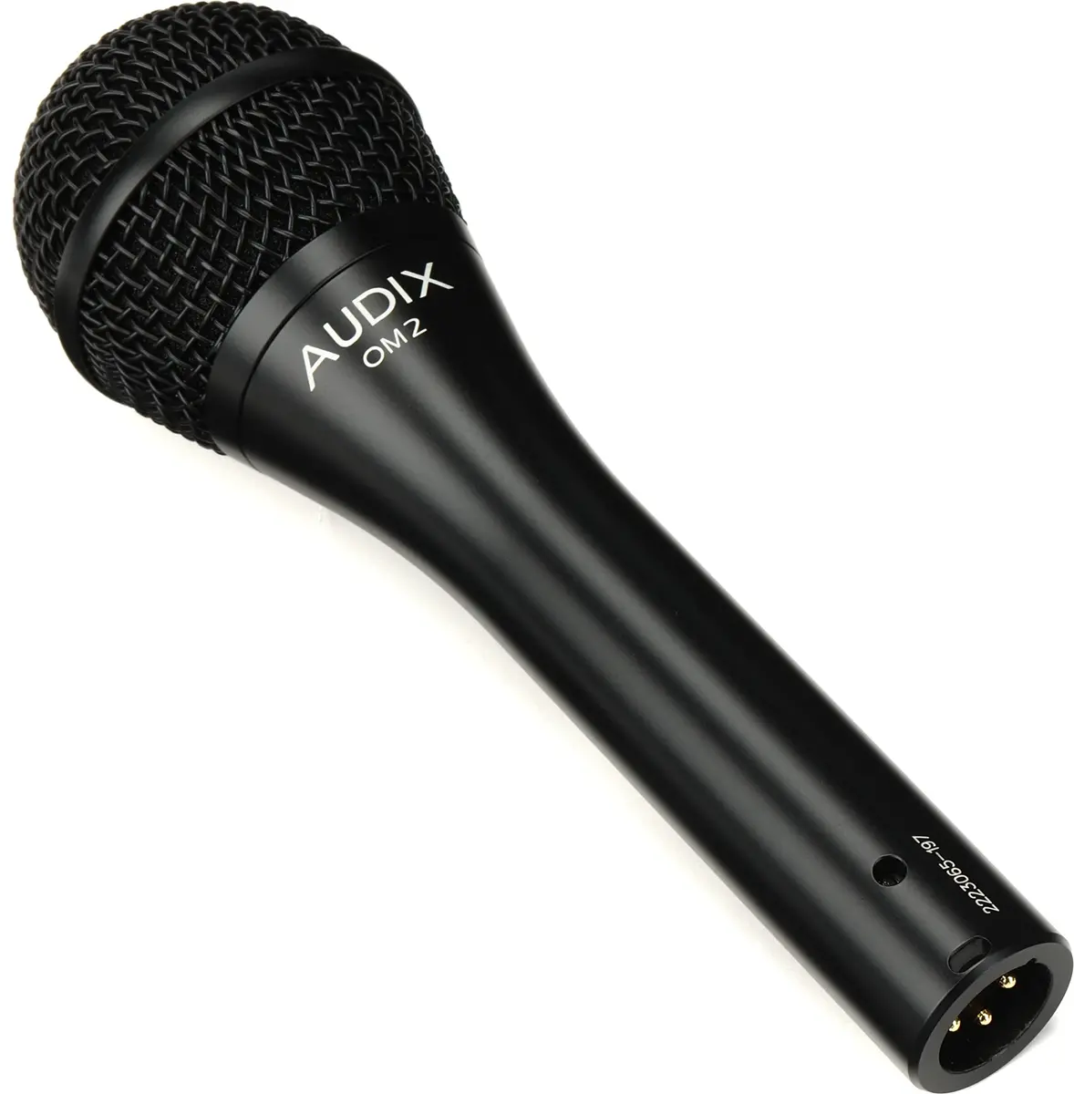 AUDIX OM2 Dynamic Vocal Microphone | Hypercardioid, High SPL, Clear Sound, 50Hz-16kHz, 1.7mV @ 1k - view 4