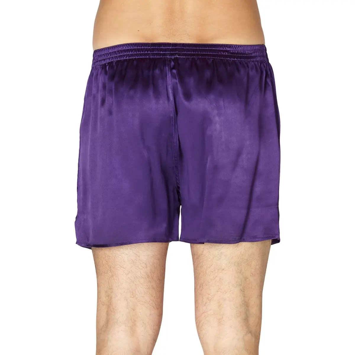 INTIMO Classic Silk Boxers Amethyst Small | All-Day Comfort & Luxury Silk - view 2