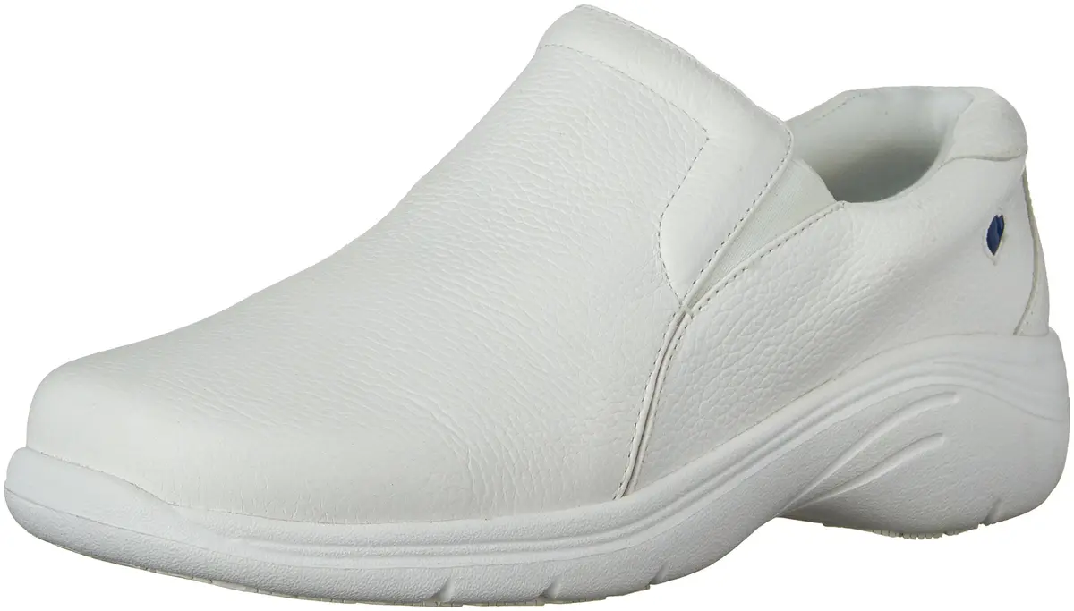 Nurse Mates Dove White 6.5 Wide | All-Day Comfort & Slip-Resistant Support - main product image